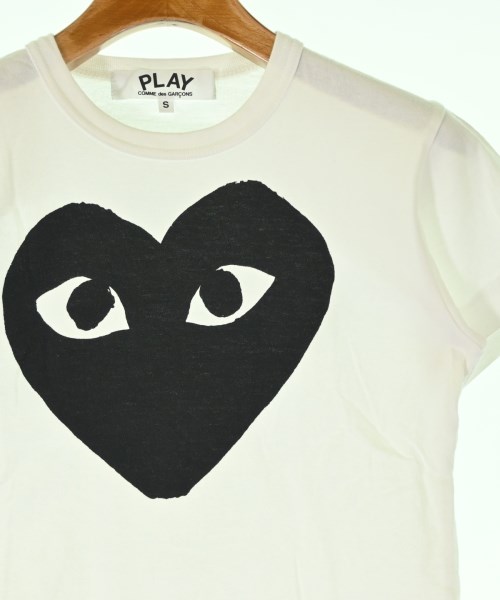 PLAY COMME des GARCONS（プレイコムデギャルソン）Tシャツ・カットソー 白 サイズ:S レディース/2200702483028