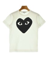 PLAY COMME des GARCONS（プレイコムデギャルソン）Tシャツ・カットソー 白 サイズ:S レディース/2200702483028