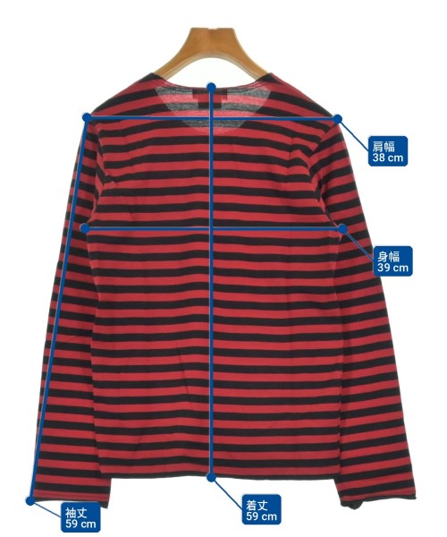 COMME des GARCONS（コムデギャルソン）Tシャツ・カットソー 赤 サイズ:S レディース/2200704440166