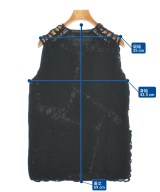 COMME des GARCONS（コムデギャルソン）ベスト/ノースリーブ 黒 サイズ:S レディース/2200704550032