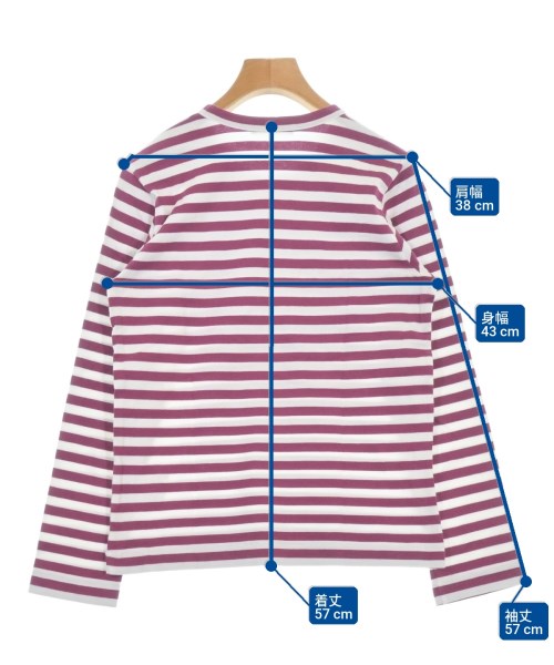 COMME des GARCONS（コムデギャルソン）Tシャツ・カットソー 紫 サイズ:M レディース/2200704975040