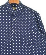 COMME des GARCONS（コムデギャルソン）カジュアルシャツ 紺 サイズ:L メンズ/2200705687072