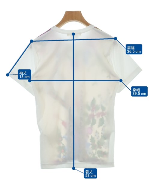 COMME des GARCONS（コムデギャルソン）Tシャツ・カットソー 白 サイズ:S レディース/2200705886024