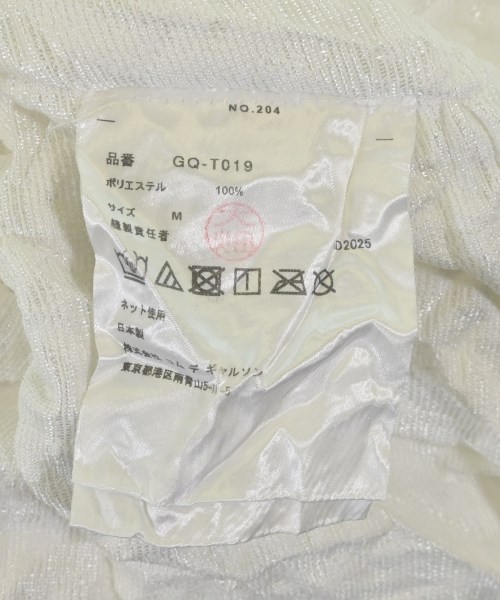 COMME des GARCONS（コムデギャルソン）Tシャツ・カットソー 白 サイズ:M レディース/2200705932028