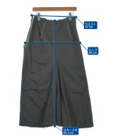 COMME des GARCONS（コムデギャルソン）ロング・マキシ丈スカート グレー サイズ:M レディース/2200704524033