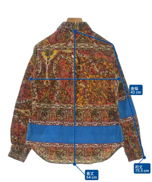 COMME des GARCONS（コムデギャルソン）カジュアルシャツ 茶 サイズ:-(L位) レディース/2200704524057
