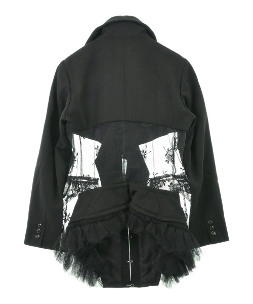 COMME des GARCONS（コムデギャルソン）テーラードジャケット 黒 サイズ:S レディース/2200705739016