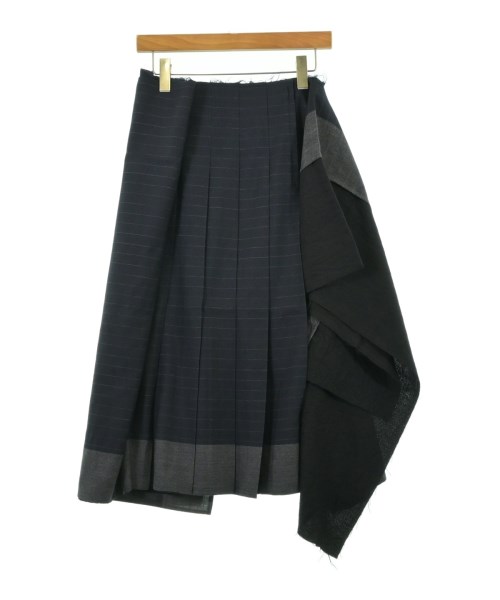 COMME des GARCONS（コムデギャルソン）ロング・マキシ丈スカート 紺 サイズ:M レディース/2200705739023