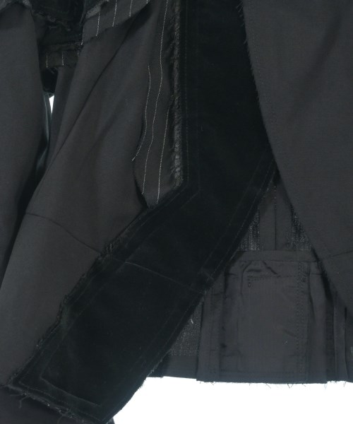 COMME des GARCONS（コムデギャルソン）テーラードジャケット 黒 サイズ:XS レディース/2200705739122