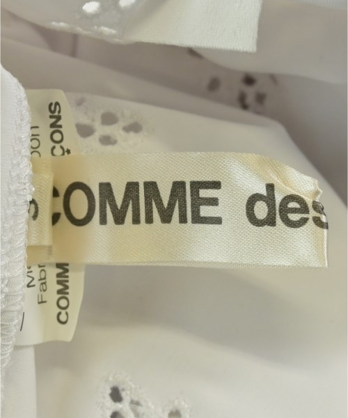 COMME des GARCONS（コムデギャルソン）Tシャツ・カットソー 白 サイズ:S レディース/2200705739191