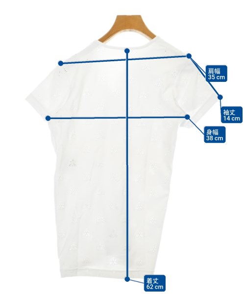 COMME des GARCONS（コムデギャルソン）Tシャツ・カットソー 白 サイズ:S レディース/2200705739191