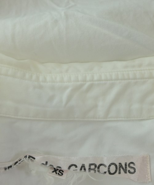 COMME des GARCONS（コムデギャルソン）カジュアルシャツ 白 サイズ:XS レディース/2200705744058