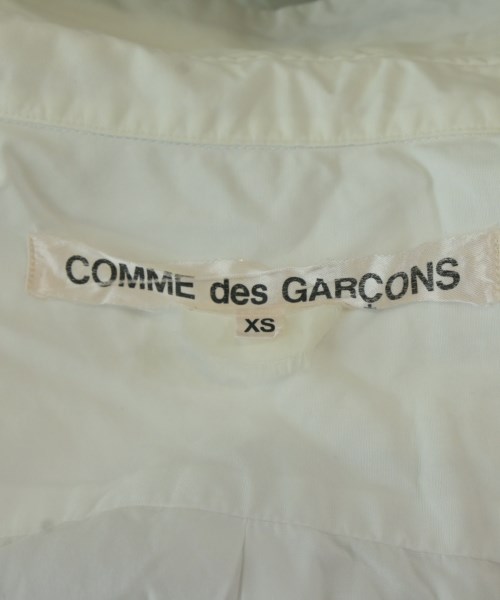 COMME des GARCONS（コムデギャルソン）カジュアルシャツ 白 サイズ:XS レディース/2200705744065