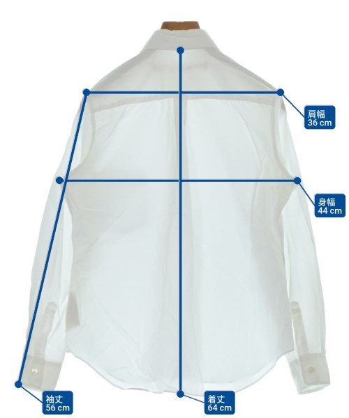 COMME des GARCONS（コムデギャルソン）カジュアルシャツ 白 サイズ:XS レディース/2200705744065