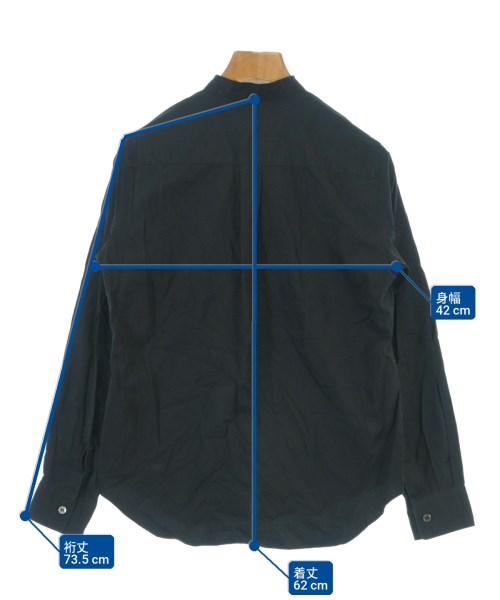 COMME des GARCONS（コムデギャルソン）カジュアルシャツ 黒 サイズ:XS レディース/2200705744089