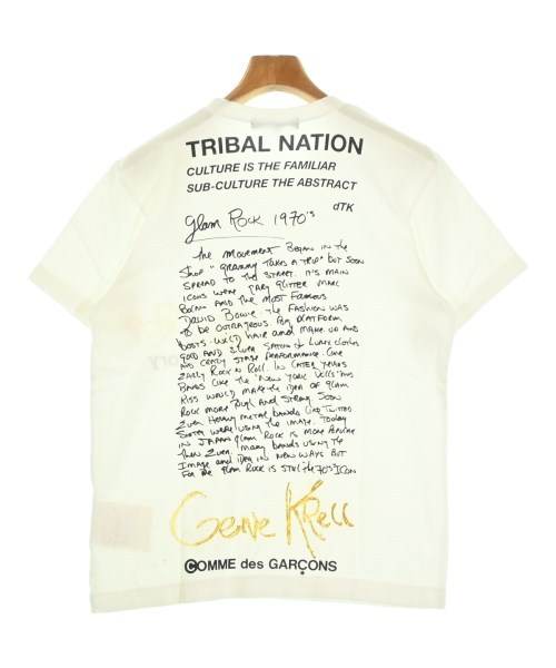 COMME des GARCONS（コムデギャルソン）Tシャツ・カットソー 白 サイズ:M メンズ/2200701291211