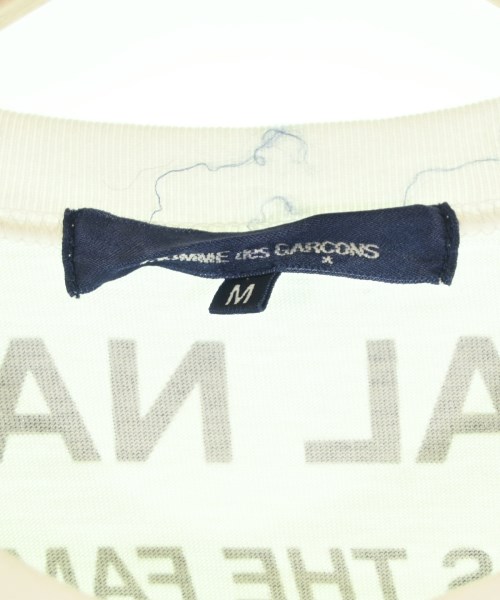 COMME des GARCONS（コムデギャルソン）Tシャツ・カットソー 白 サイズ:M メンズ/2200701291211