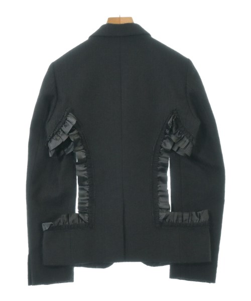COMME des GARCONS（コムデギャルソン）カジュアルジャケット 黒 サイズ:S レディース/2200705343053