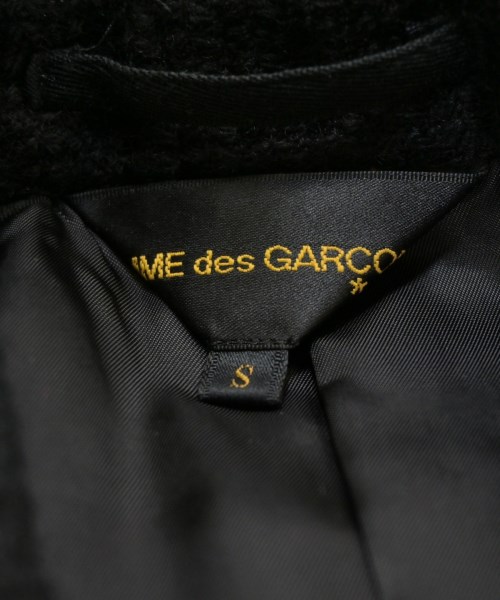 COMME des GARCONS（コムデギャルソン）カジュアルジャケット 黒 サイズ:S レディース/2200705343053