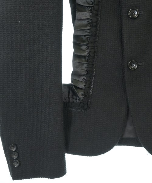 COMME des GARCONS（コムデギャルソン）カジュアルジャケット 黒 サイズ:S レディース/2200705343053