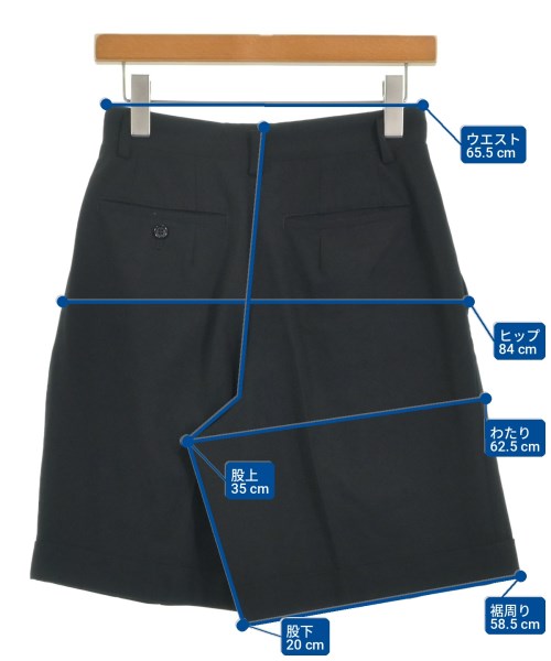 COMME des GARCONS（コムデギャルソン）ショートパンツ 黒 サイズ:S レディース/2200707346038