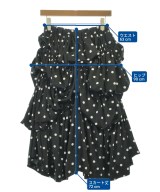 COMME des GARCONS（コムデギャルソン）ロング・マキシ丈スカート 黒 サイズ:XS レディース/2200705973038