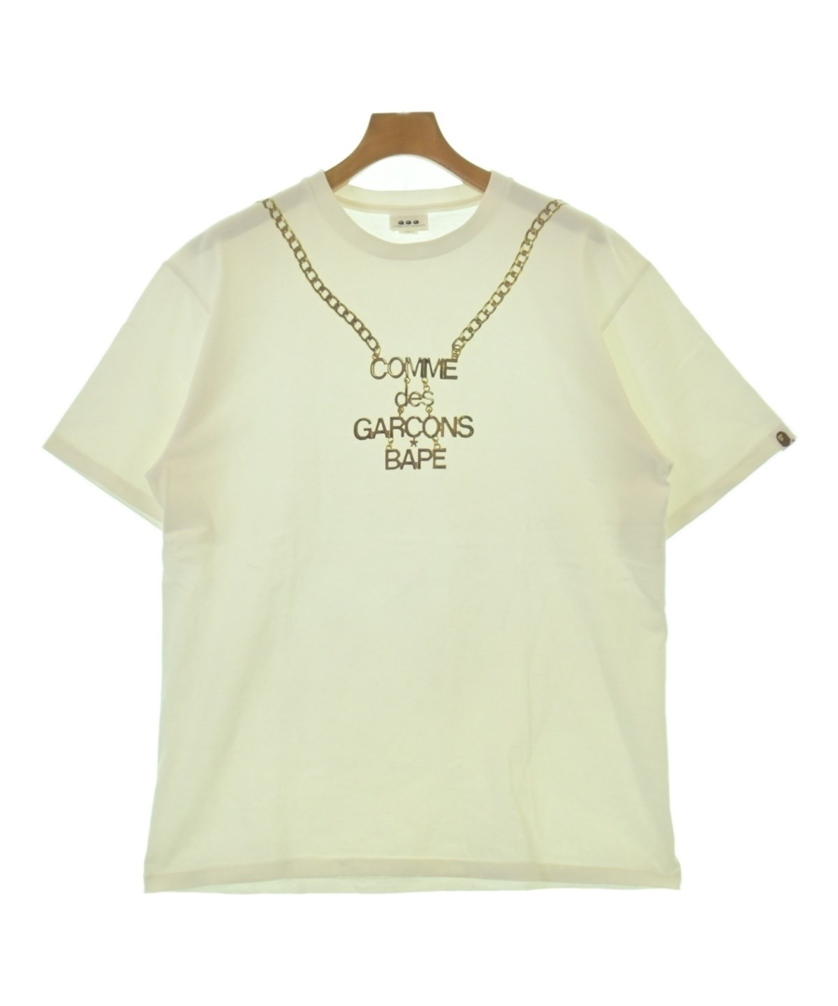 A BATHING APE（アベイシングエイプ）Tシャツ・カットソー 白 サイズ