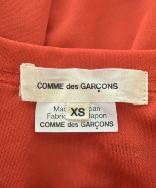COMME des GARCONS（コムデギャルソン）Tシャツ・カットソー 赤 サイズ:XS レディース/2200708245057