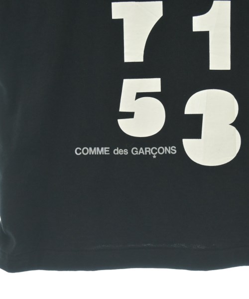 COMME des GARCONS（コムデギャルソン）Tシャツ・カットソー 黒 サイズ:XL メンズ/2200708285077