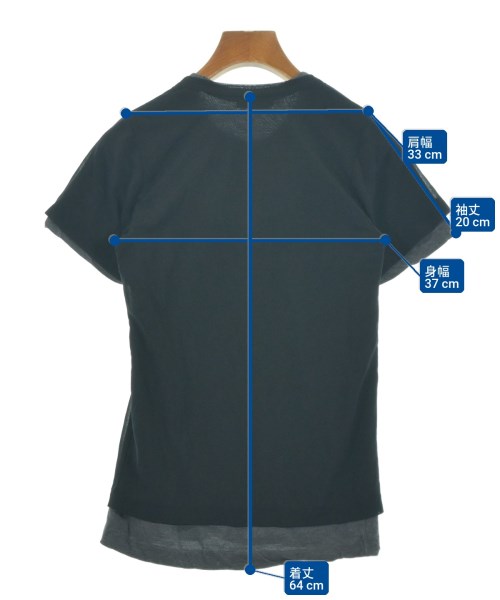 COMME des GARCONS（コムデギャルソン）Tシャツ・カットソー 黒 サイズ:-(XS位) レディース/2200708469040