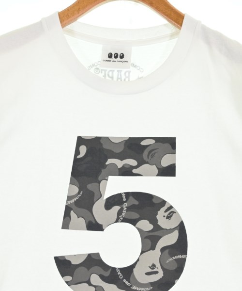 A BATHING APE（アベイシングエイプ）Tシャツ・カットソー 白 サイズ:L メンズ/2200708736074