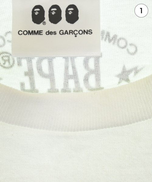 A BATHING APE（アベイシングエイプ）Tシャツ・カットソー 白 サイズ:L メンズ/2200708736074