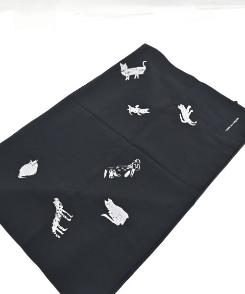 COMME des GARCONS（コムデギャルソン）ストール 黒 サイズ:- レディース/2200709047094