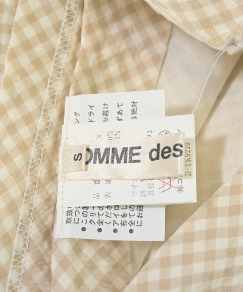 COMME des GARCONS（コムデギャルソン）ひざ丈スカート ベージュ サイズ:S レディース/2200709307150