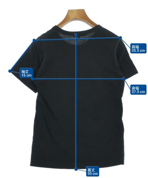 COMME des GARCONS（コムデギャルソン）Tシャツ・カットソー 黒 サイズ:S レディース/2200709333036
