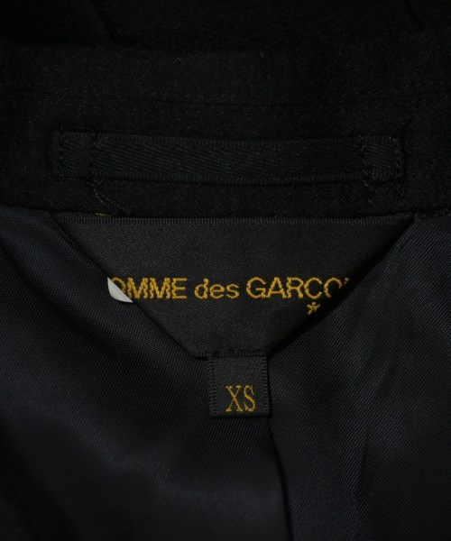 COMME des GARCONS（コムデギャルソン）カジュアルジャケット 黒 サイズ:XS レディース/2200709352013