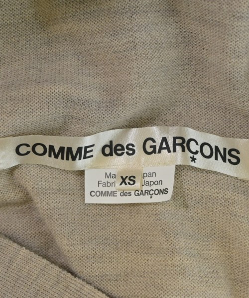 COMME des GARCONS（コムデギャルソン）カーディガン ベージュ サイズ:XS レディース/2200709751021