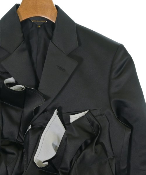 COMME des GARCONS（コムデギャルソン）カジュアルジャケット 黒 サイズ:S レディース/2200709798101