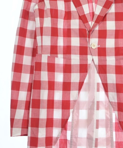 COMME des GARCONS（コムデギャルソン）カジュアルジャケット 赤 サイズ:F レディース/2200709831068