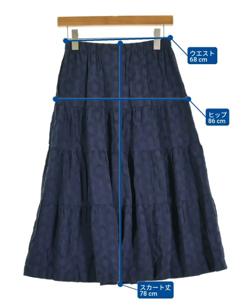 tricot COMME des GARCONS（トリココムデギャルソン）ロング・マキシ丈スカート 紺 サイズ:-(M位) レディース/2200706604030
