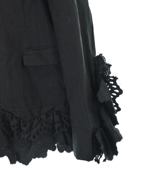 COMME des GARCONS（コムデギャルソン）テーラードジャケット 黒 サイズ:M レディース/2200707698069