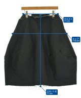 COMME des GARCONS（コムデギャルソン）ロング・マキシ丈スカート 黒 サイズ:XS レディース/2200710332035