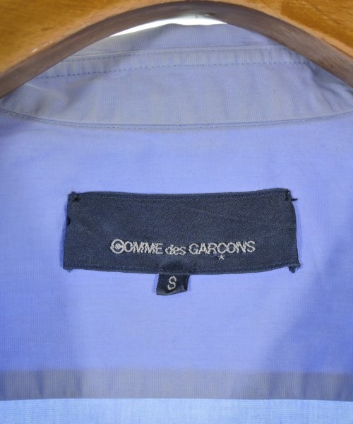 COMME des GARCONS（コムデギャルソン）カジュアルシャツ 青 サイズ:S レディース/2200710382054