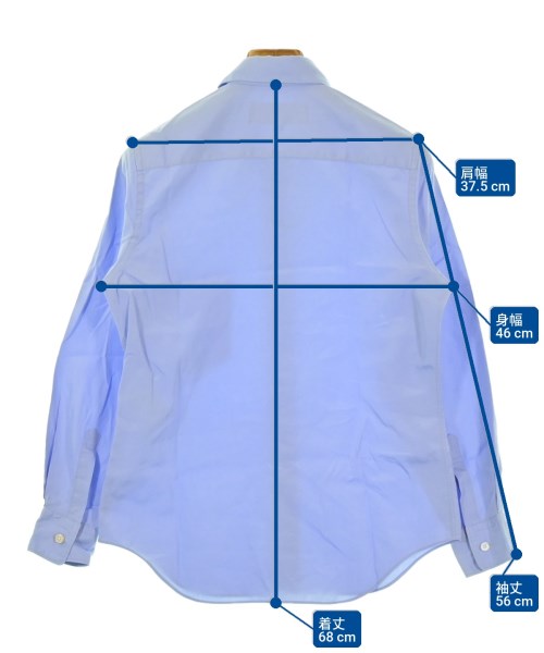 COMME des GARCONS（コムデギャルソン）カジュアルシャツ 青 サイズ:S レディース/2200710382054