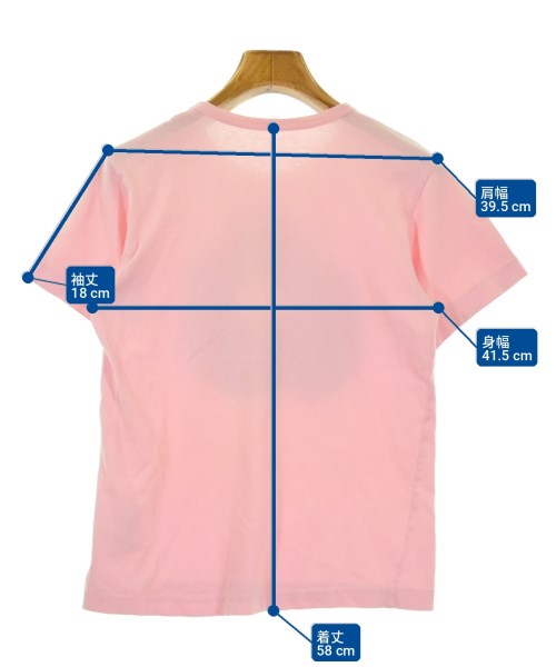 COMME des GARCONS（コムデギャルソン）Tシャツ・カットソー ピンク サイズ:SS レディース/2200710382139