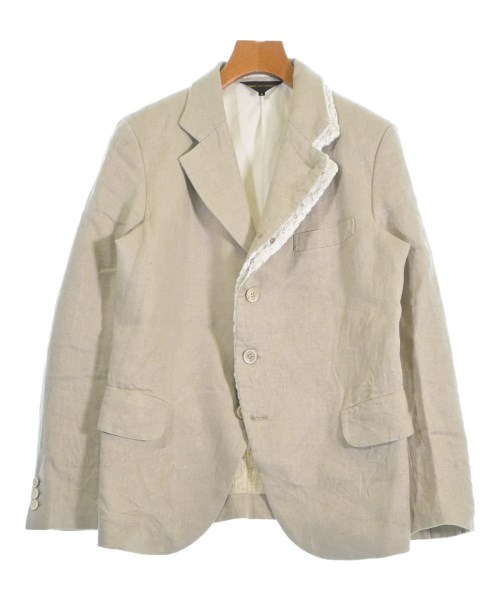 COMME des GARCONS(コムデギャルソン)テーラードジャケット ベージュ サイズ:S/2200663006014