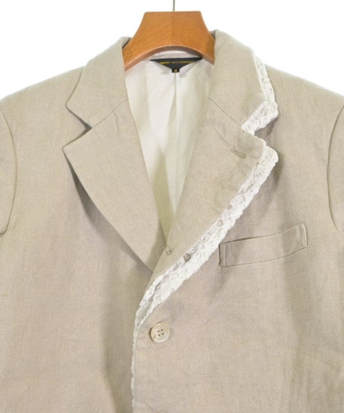 COMME des GARCONS（コムデギャルソン）テーラードジャケット ベージュ サイズ:S レディース/2200663006014