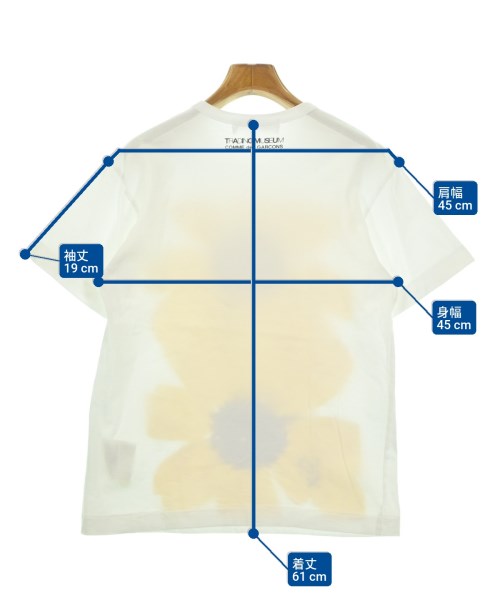 COMME des GARCONS（コムデギャルソン）Tシャツ・カットソー 白 サイズ:M レディース/2200663045020