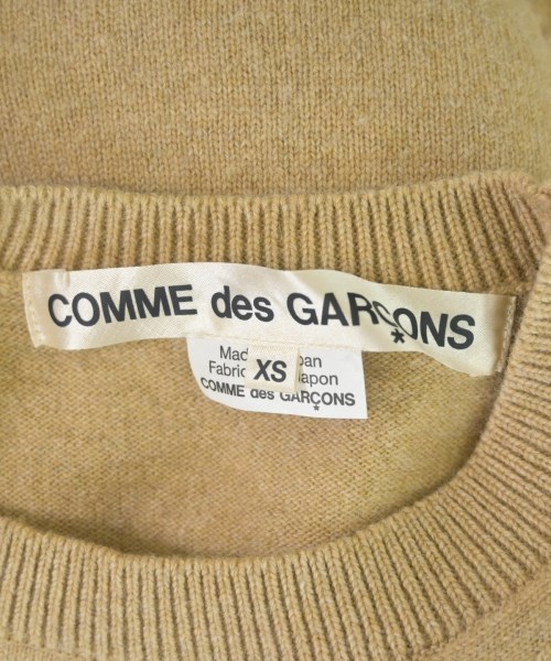 COMME des GARCONS（コムデギャルソン）ニット・セーター ベージュ サイズ:XS レディース/2200663082032