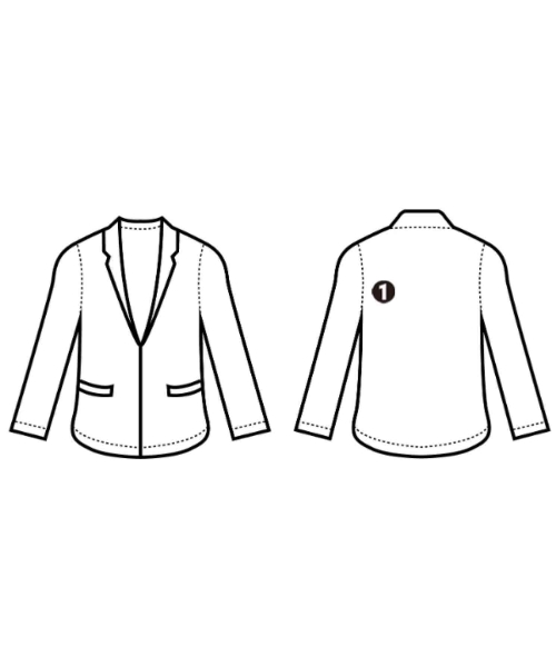 COMME des GARCONS（コムデギャルソン）カジュアルジャケット 紺 サイズ:S レディース/2200663134069